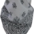 2 x Rocker & Biker Bandana Cap Kopftuch Halstuch in vielen Ausführungen Farbe Weiß/Schwarz -