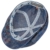 6-Panel Paisley Flatcap Schirmmütze Sommercap Sonnencap Sommermütze Herrencap Cap Kappe Stetson Schirmmütze Baumwollcap (M/56-57 - blau) - 