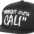 6P Straight Outta Cali Cap Djinns Flatbrim Cap Trendcap (One Size - schwarz) -