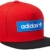 adidas Herren Cap Trefoil Flat-Brim, Collegiate Red/Black/Bluebird, One size, M30683 -