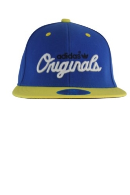 adidas Originals Damen, Herren Cap Flatbrim blau Einheitsgröße -