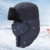 AJUSEN Unisex Winter-Trooper-Hut-Jagd-Hut Ushanka Ohr-Klappe-Kinn-Bügel und Windproof Mask (blau) - 