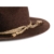 ALMBOCK Trachtenhut Herren dunkel-braun H2 | Schützenhut aus echtem Woll Filz | Wasenhut Herren in M, L, XL - 