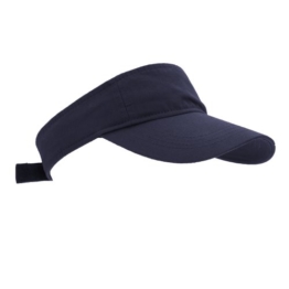 Anvil Low Profile Twill Visor Navy -