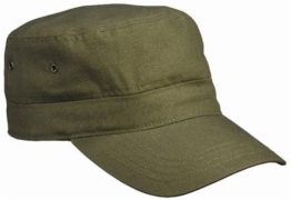 Army Military Cap im Kuba Castro Look in Oliv OLIV -