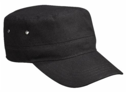 Army Military Cap im Kuba Castro Look in Schwarz SCHWARZ -