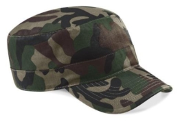 Army Military Cap im Kuba Castro Look in 13 Farben und Camouflage CB33 -