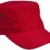 Army Military Cap im Kuba Castro Look in Rot rot -