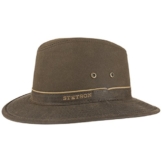 AVA BRAUN Traveller Waxed Cotton Outdoorhut von Stetson - L/58-59 -
