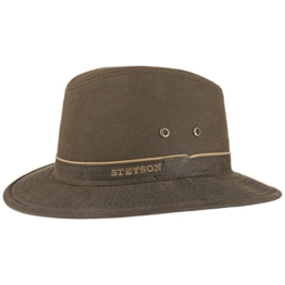 AVA BRAUN Traveller Waxed Cotton Outdoorhut von Stetson - L/58-59 -