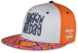 Back in the Day Snapback Cap by Djinns (One Size - orange) -