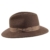 Bailey Curtis II Knautschbarer Fedora Hut - Schlangenbraun - XL - 