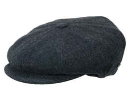 Bailey Galvin tweed Ballonmütze Schirmmütze Newsboy Cap 8-teilig - grey XL/60-61 -