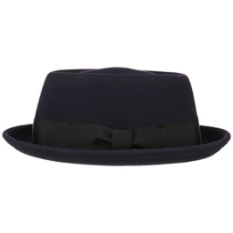 Bailey of Hollywood Darron Porkpie Hut Wollhut Wollfilzhut Filzhut Fedora Hüte Porkpie (XL/60-61 - lila) -