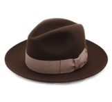 Bailey of Hollywood - Fedora Hut Herren OLeinen - Size S - brown -