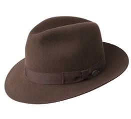 Bailey of Hollywood - Fedora Hut herren Draper II - Size S - chocolat -