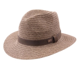 Bailey of Hollywood - Fedora Hut Herren Foley - Size L - marron -