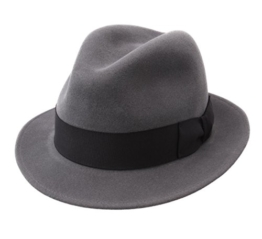 Bailey of Hollywood - Fedora Hut Herren Bogan - Size XL - gris -