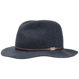 Bailey of Hollywood Filzhut Jackman Fedora Traveller Herrenhut (XL/60-61 - blau) -