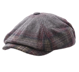 Bailey of Hollywood - Flatcap Herren rickett - Size S - grey-plaid -