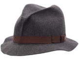 Bailey of Hollywood - Trilby Hut Herren Dean (Crushable) - Size L - charcoal -