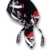 Bandana Cap Kopftuch Pirat Skull Schwarz Rot -
