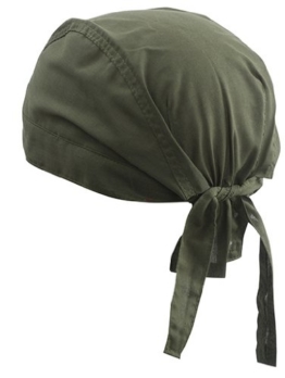 Bandana Hat, Olive -