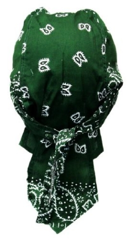 Bandana Zandana Paisley. Dunkelgrün 090.068 -