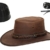 Barmah 1022 Squashy Bronco Cooper Crossing Lederhut aus Australien + Hutablage & Kinnriemchen | Braun / Brown | Size XL -