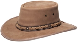 Barmah 1022 Squashy Bronco Cooper Crossing Lederhut Hickory aus Australien L (57-58) -