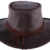 Barmah Hats – Hut Leder braun Brady Oil von Barmah Hats Damen/Herren Gr. X-Large, braun - 