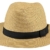 BARTS Unisex Fedora, Aveloz Hat, GR. M (Herstellergröße: M), Mehrfarbig (beige con cordoncino nero) -