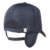 Baseballcap mit Ohrenklappen Wasserdicht Kappe Golf Cap Mütze Schirmmütze Ohrenschutz Basecap Wintercap Wintermütze (schwarz) - 