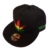 Basecap Hip Hop Weed Black 58 -
