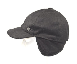 Basecap Windstopper mit Kaschmir und Ohren- Nackenschutz by Bugatti (55, schwarz) -