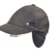 Basecap Windstopper mit Kaschmir und Ohren- Nackenschutz by Bugatti (55, anthrazit) -
