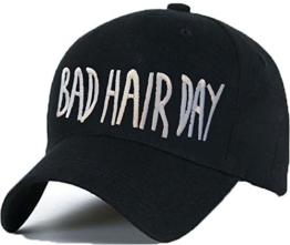Baumwolle Baseball Cap Caps ANT Ameise COCAINE CAVIAR Bad Hair Day schwarz with Adjustable Strap Snapback -