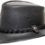 BC BacPac Traveller Hat - Australien Outback Edition - Black Steerhide - L (57-58) + Hutablage & Kinnriemchen - 