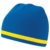 Beechfield Beanie Mütze, schwarz-rot-gold (Einheitsgröße) (Weiß/Rot) - 