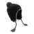 Beechfield - Classic Tassel Peru Hat Norwegermütze Einheitsgröße,Black/Graphite Grey -