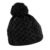 Beechfield - Korbgeflecht-Mütze 'Vermont Beanie' Einheitsgröße,Black -