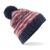 Beechfield Unisex Slalom Bommelmütze, Black / Graphite Grey / Light Grey, Einheitsgröße - 