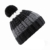 Beechfield Unisex Winter Beanie / Pudelmütze / Strickmütze mit Bommel (One Size) (Schwarz) -