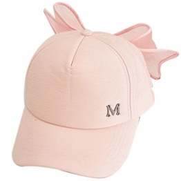 Belsen Damen Schöne Vaterschaft Baseball Hüte Große Bogen Kappen Cap (Adult Rosa) -