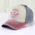 Belsen Damen Vintage Maritime Baseball Cap Snapback Trucker Hat (Rust rot) - 