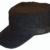 Black Jungle Army Cap Leder, Military Biker Kappe, One-Size, Braun -