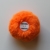 Bommel Mütze Beanie No.1 in der Farbe Lila mit 2 auswechselbaren Bommeln in Orange + Rot - 