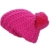Bommelmütze Wintermütze Long Beanie Strickmütze Mütze Skimütze, Farbe:Rosa - 
