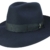 Borsalino Classico Fedora Filzhut aus Haarfilz - blau 63 -