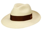 Borsalino Classico Panamahut Fedora aus Panamastroh - natur 59 -